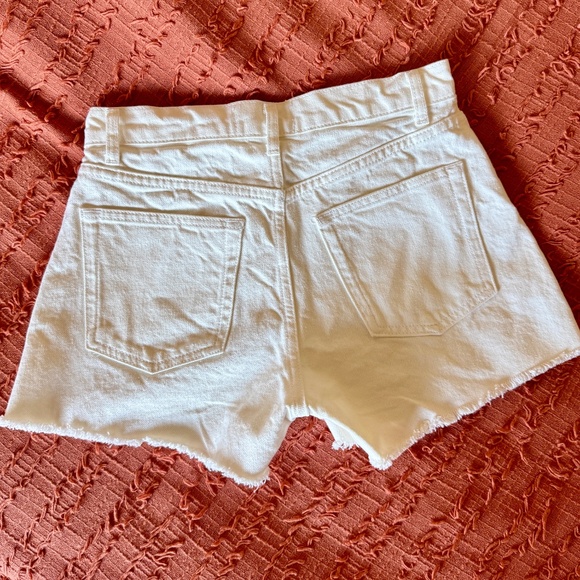 Reformation Charlie High Rise Jean Short Vintage White - Size 26 - Picture 4 of 4